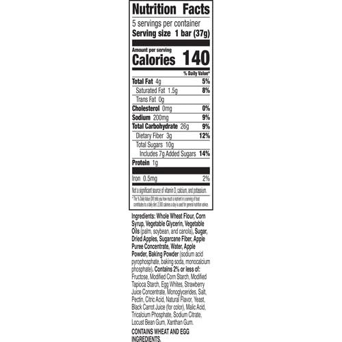 Mott's Soft Baked Strawberry Filled Snack Bars - 6.55oz/5ct thumbnail