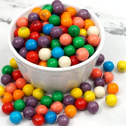 Gumballs for Gumball Machine, 0.5 Inch Mini Gumballs, Approx. 280 Pieces, 1lb Bulk Bag, Dubble Bubble Assorted Fruit Flavored Bubble Gum, Gumball Mach