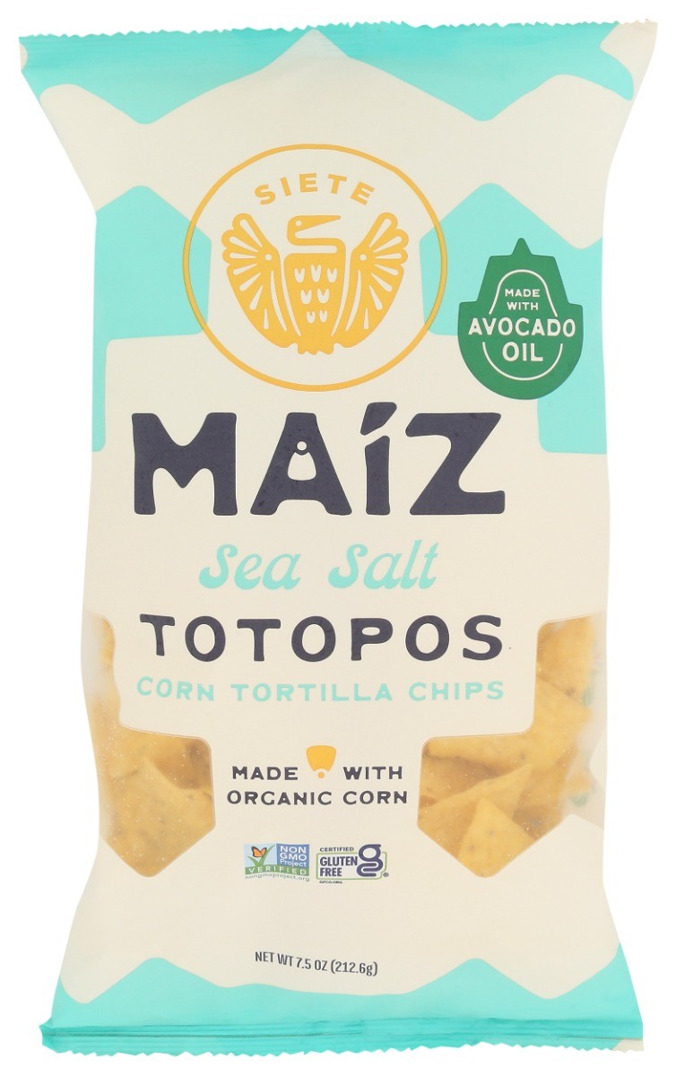 7.5 Oz Maiz Totopos Sea Salt Tortilla Chips