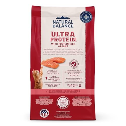 Natural Balance Ultra Protein Real Salmon & Chicken Meal Cat 6 Lbs C=5 thumbnail