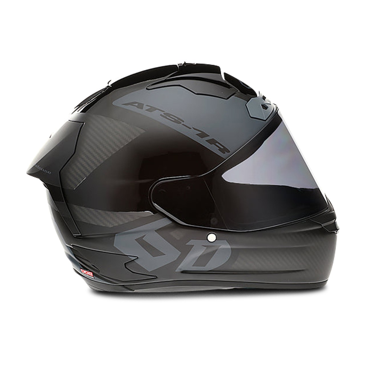 Integrální Helma 6D ATS-1R Wyman Černo-Šedá XS