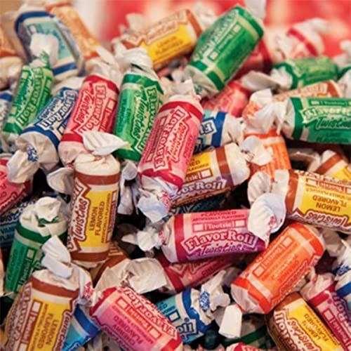 Mini Tootsie Roll Chews, Individually Wrapped, Bulk Candy, Fruit Flavored (1 Pound) thumbnail