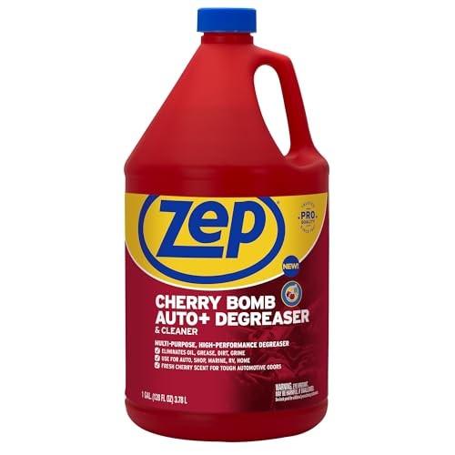 Zep Cherry Bomb Automotive Degreaser  128 Oz  for Auto/RV/Boat  Garage and Home