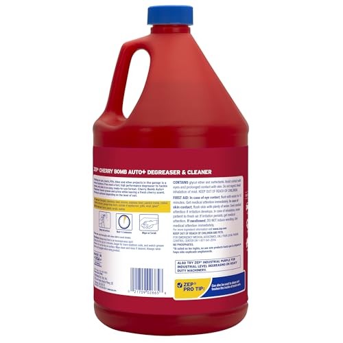 Zep Cherry Bomb Automotive Degreaser  128 Oz  for Auto/RV/Boat  Garage and Home thumbnail