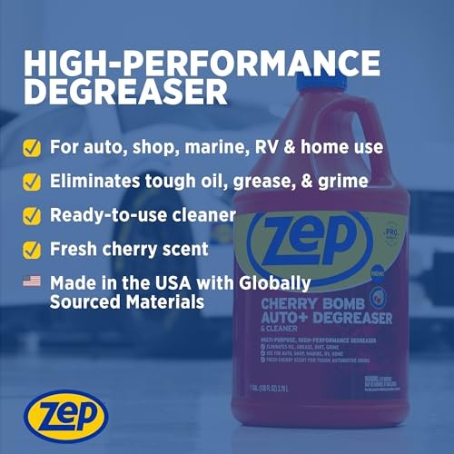 Zep Cherry Bomb Automotive Degreaser  128 Oz  for Auto/RV/Boat  Garage and Home thumbnail