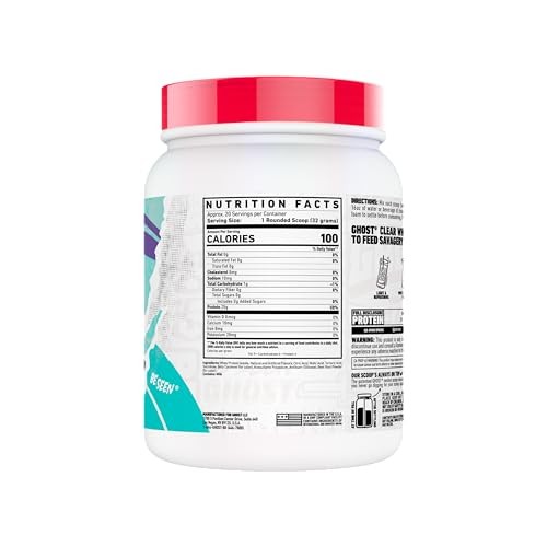 GHOST Clear Whey Protein Powder - Orange Cream, 1.4 LB thumbnail