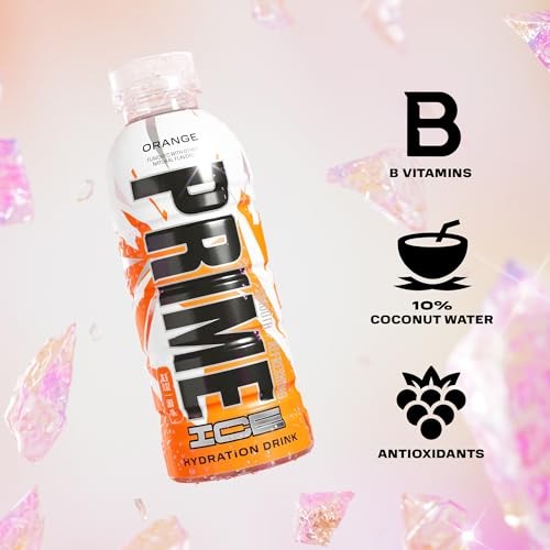 Prime ICE Hydration Variety Pack Smooth & Refreshing Low-Calorie Sports Drink with 10% Coconut Water, 500+ Mg Electrolytes & Zero Added Sugar, 12 Fl O thumbnail