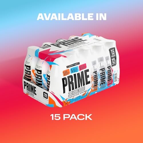 Prime ICE Hydration Variety Pack Smooth & Refreshing Low-Calorie Sports Drink with 10% Coconut Water, 500+ Mg Electrolytes & Zero Added Sugar, 12 Fl O thumbnail