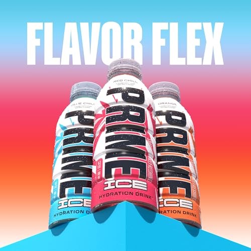 Prime ICE Hydration Variety Pack Smooth & Refreshing Low-Calorie Sports Drink with 10% Coconut Water, 500+ Mg Electrolytes & Zero Added Sugar, 12 Fl O thumbnail