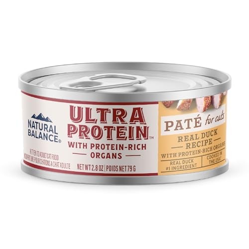 Natural Balance Ultra Protein Real Duck/Protein-Rich Organ Pate Cat 24/2.8oz