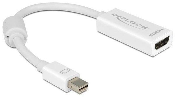 DeLOCK Adapter Mini Displayport / HDMI FM HDMI Type a (Standard) White