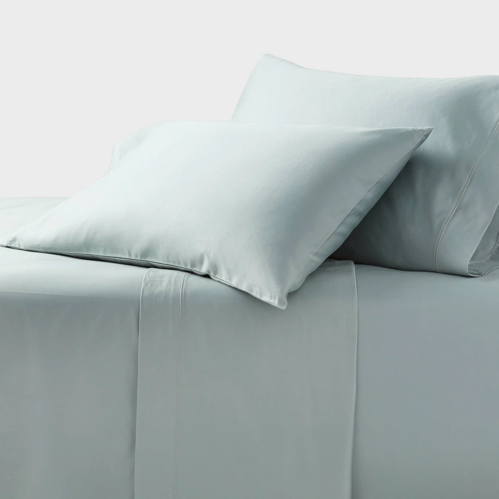 King 800 Thread Count 4pc Hotel Collection Sheet Set Single Baratta Light Teal Green - Threshold™