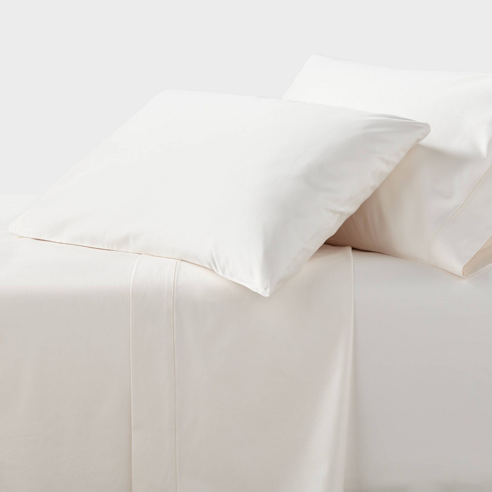 California King 800 Thread Count 4pc Hotel Collection Sheet Set Single Baratta Ivory - Threshold™