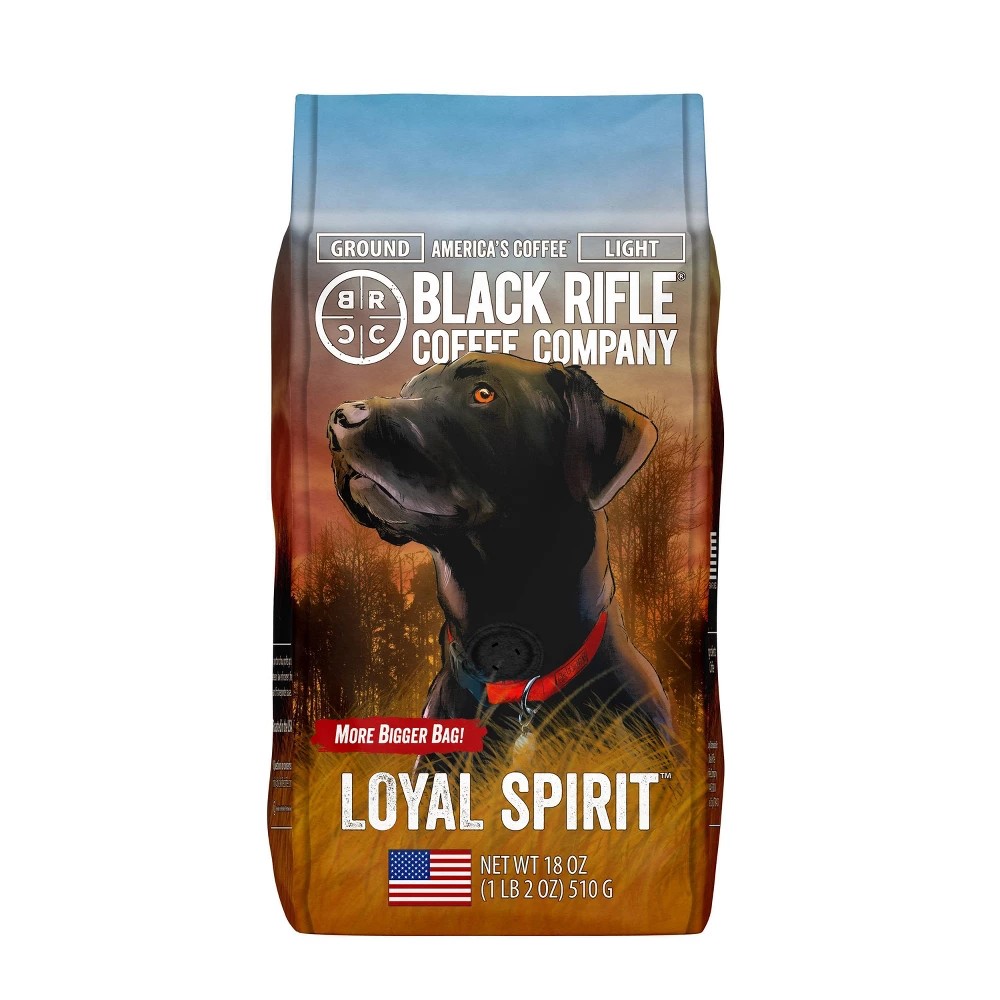Black Rifle Coffee Company Loyal Spirit Light Roast Ground Coffee - 18oz