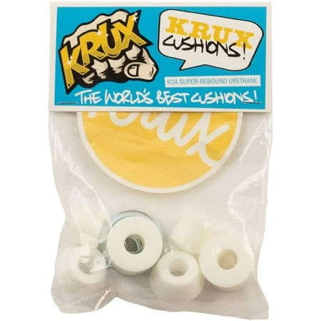 Skateboard Bushings Worlds Best Cushions 92A White for 2 Trucks