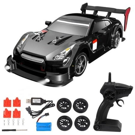 A-Sonic XS71271 RC Drifting Car 1-16 Scale RC Car Remote Control Car - 2.4GHz 4WD 30 Km-h RC Race Car High Speed Kids Gift RTR RC Cars for Boys Waterp