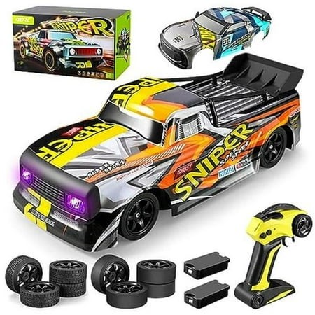 A-Sonic XS69833 H4 Remote Control Drifting Car - 2.4Ghz High Speed RC Car - 4WD Drifting Racing Remote Control Monster Truck 30 Plus Km-h - All Terrai
