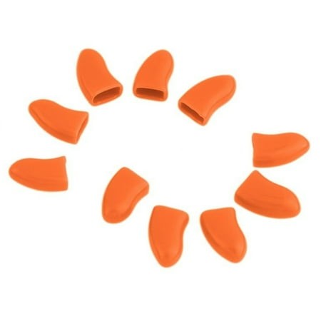 MIRROR 20Pcs Pet Dog Cat Paw Claw Anti-Scratch Soft Silicone Nail Caps Protective Covers Sheath for Home