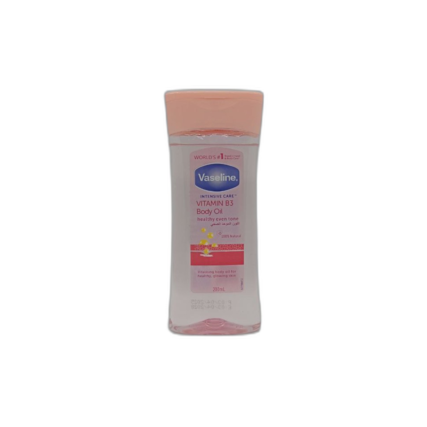 Vaseline Intensive Care Body Oil for Glowing Skin Uneven Skin 100% Natural 200ml thumbnail