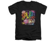 Dubble Bubble Splat Gum Mens V-Neck Shirt