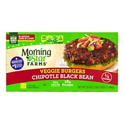 Morningstar Farms Veggie Burgers Spicy Black Bean 50.8oz