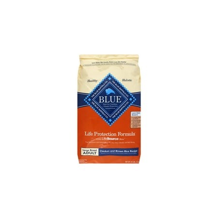 Blue Buffalo Adult Dry Dog Food Chicken and Brown Rice 24 Lbs (Pack of 5)