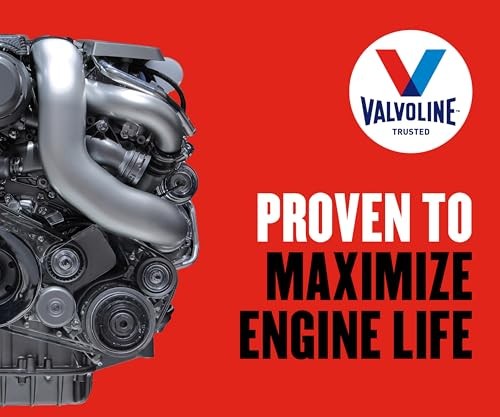 Valvoline High Mileage with MaxLife Technology 5W-20 Synthetic Blend Motor Oil 5 QT, Case of 3 thumbnail