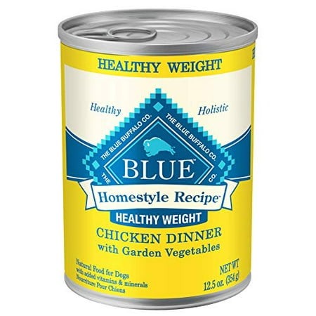 Homestyle Recipe Natural Adult Healthy Weight Wet Dog Food  Chicken 12.5-Oz Can (Pack of 12)