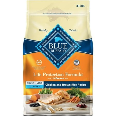 Life Protection Formula Large Breed Adult Dry Dog Food  Promotes Joint Health and Lean Muscles  Made with Natural Ingredients  Chicken Brown Rice Reci
