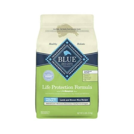 Blue Buffalo Life Protection 5 Lb Lamb and Brown Rice Adult Small Breed Dry Dog Food