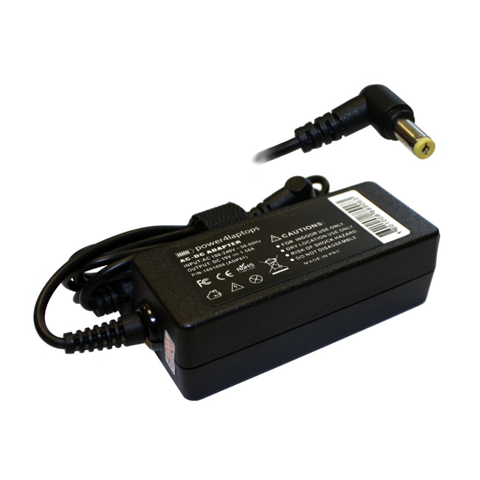 Acer Aspire One D250-1679 Compatible Laptop Power AC Adapter Charger