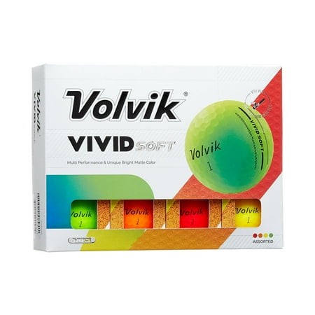 Photo 1 of ** Single  TEST ON PARTIAL SET **  Bright Matte Golf Balls with Performance That Pops. Perfect balance of softness and power. Features: Nano Bismuth Dual Core: Engineered for explosive distance and precision New I2 Cover: Durable and designed for superior