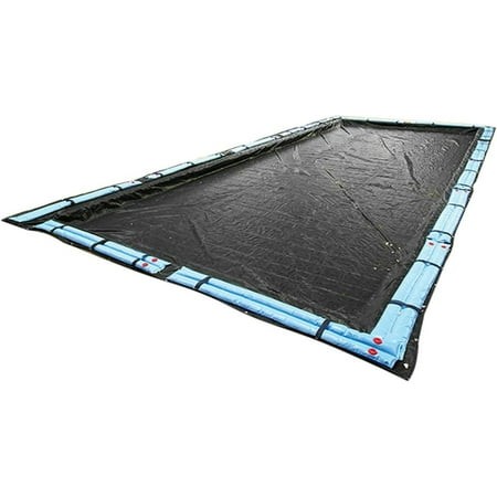 Buffalo Blizzard Deluxe Blue/Black Rectangle Swimming Pool Winter Cover  22  X 36