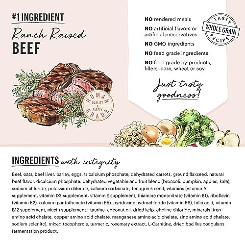 The Honest Kitchen Whole Food Clusters Dog Grain Free Beef 10 Lb Bag thumbnail