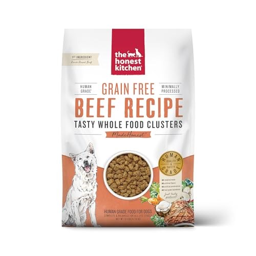 The Honest Kitchen Whole Food Clusters Dog Whole Grain Beef & Oat 10 Lb Bag