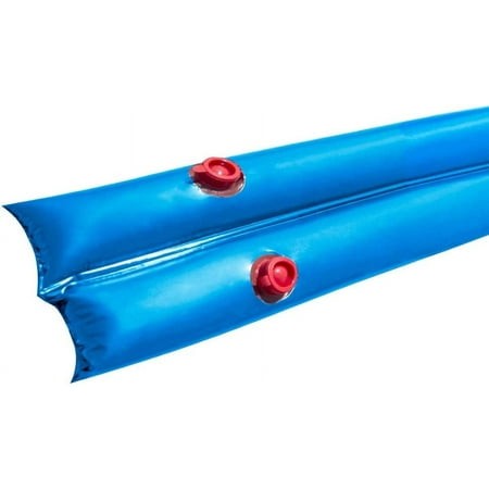 Buffalo Blizzard Blue 22 Gauge Double Chamber Water Bag Kit for 30  X 60  Rectangle Swimming Pool  24 Pack