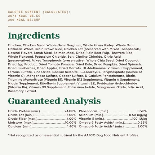 Nutro Ultra Adult Dry Dog Food with a Trio of Proteins from Chicken, Lamb and Salmon, 24 Lb Bag thumbnail
