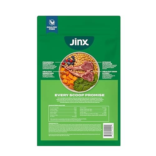 Jinx Lamb  Sweet Potato  & Carrot Dry Dog Food  Grain Free  11.5lb. Bag thumbnail