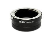 Kiwi Mount Adapter - Nikon F Lens - Sony E Camera - LMA-NK_EM