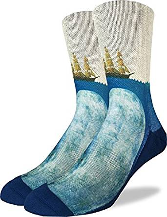 Socks - Good Luck Sock - Men S Active Fit - Whale (8-13) 4081