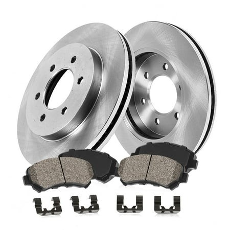 Callahan Brake Parts Brake Kit for Buick Enclave 08-17 Chevrolet Traverse 09-17 GMC Acadia 07-16 GMC Acadia Limited 2017 Saturn Outlook 07-10 Front Br