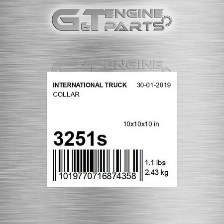 3251S COLLAR Fits INTERNATIONAL TRUCK (New OEM)
