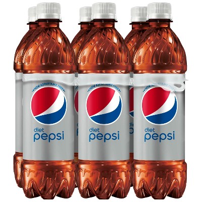 Diet Pepsi Cola Soda - 6pk/16.9 Fl Oz Bottles thumbnail