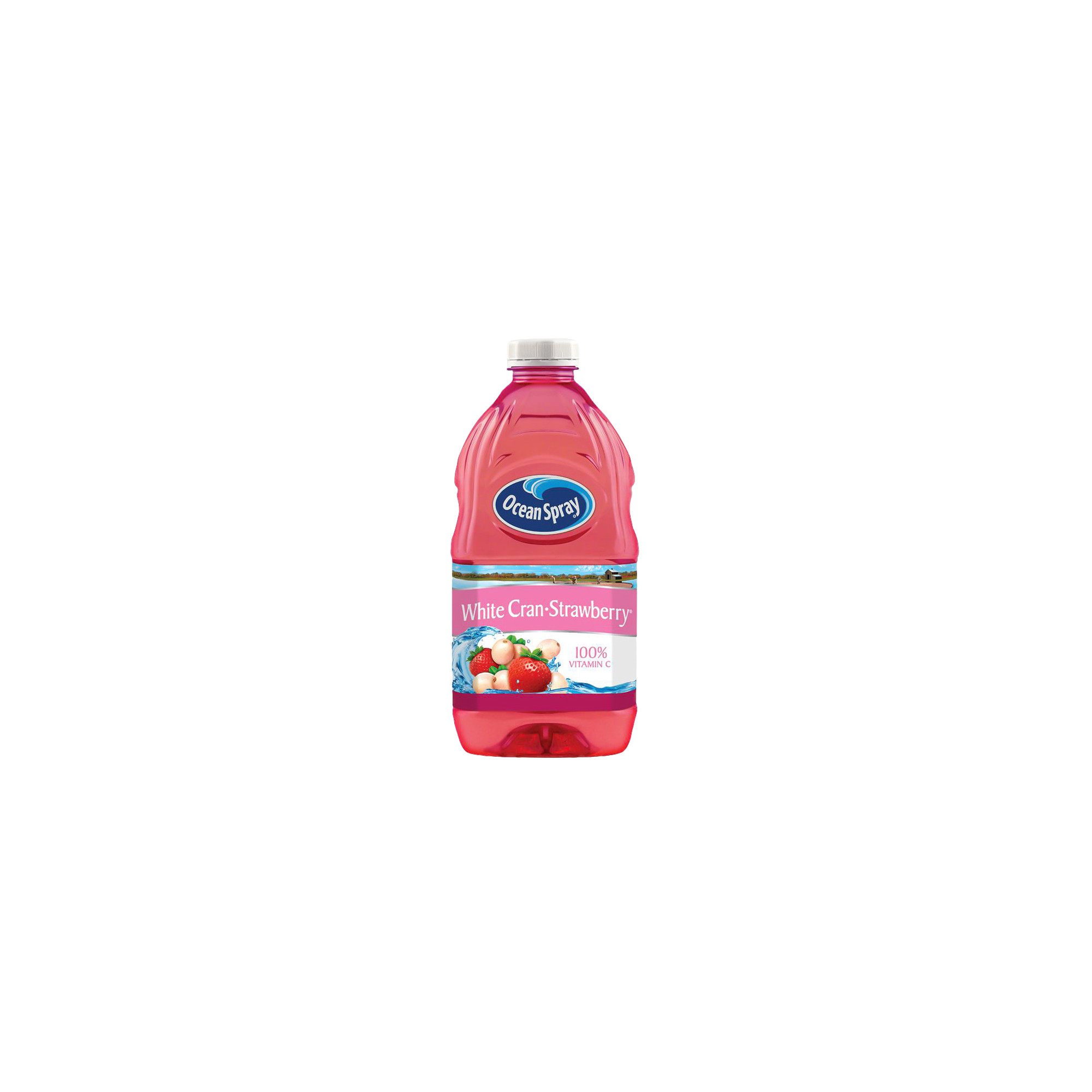 Ocean Spray White Cranberry Strawberry Juice - 64 Fl Oz Bottle thumbnail