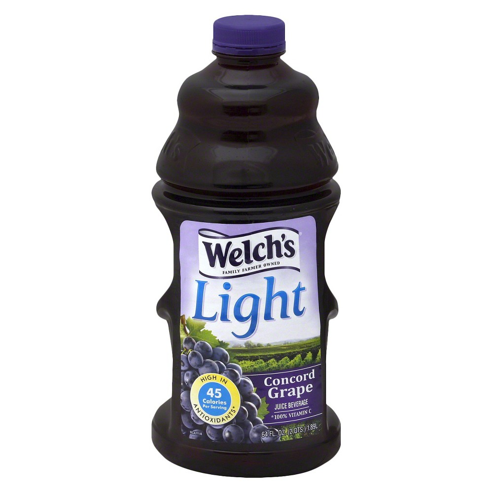 Welch's Light Concord Grape Juice - 64 Fl Oz Bottle