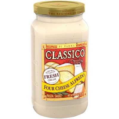 Classico Signature Recipes Four Cheese Alfredo Pasta Sauce 15 Oz thumbnail