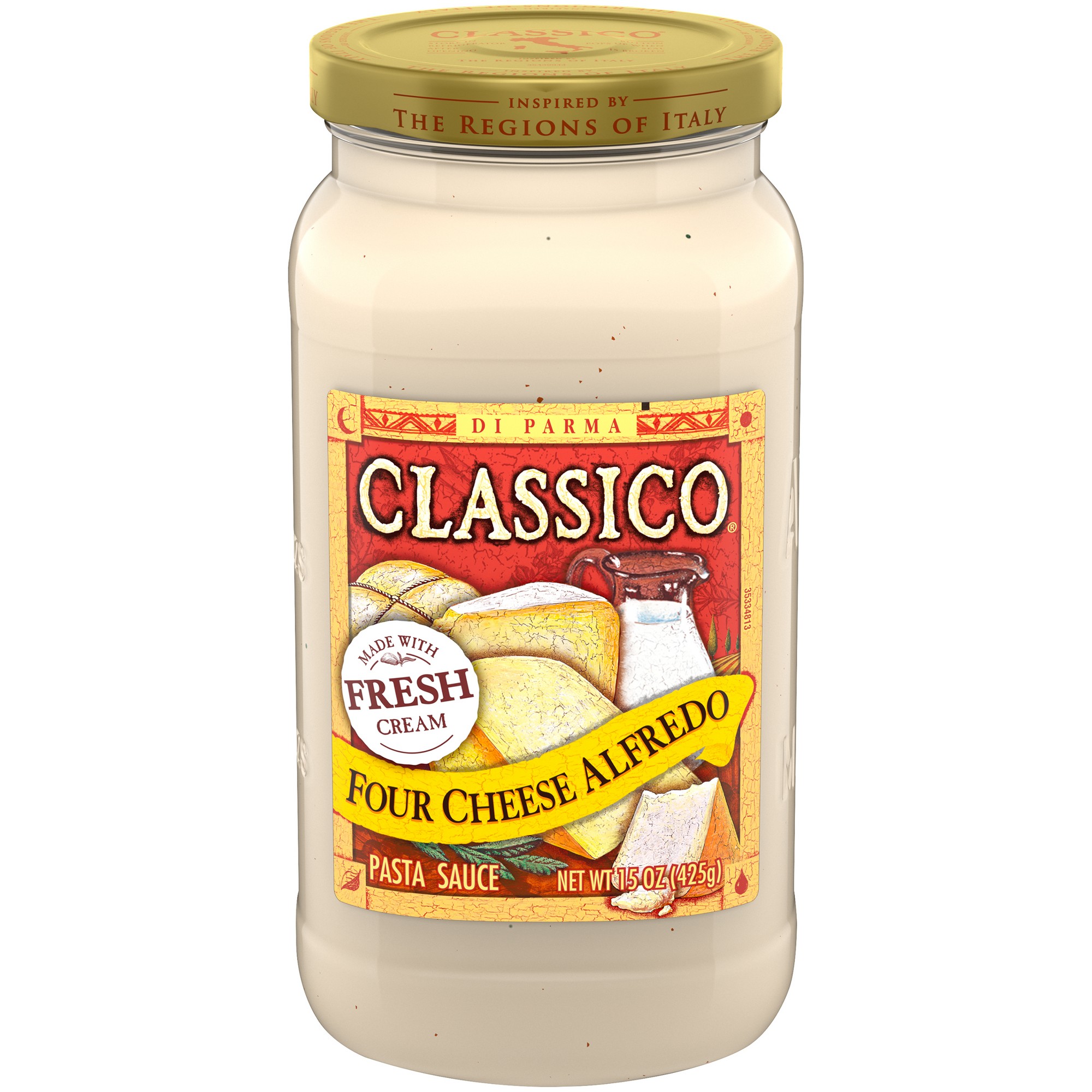 Classico Signature Recipes Four Cheese Alfredo Pasta Sauce 15 Oz thumbnail