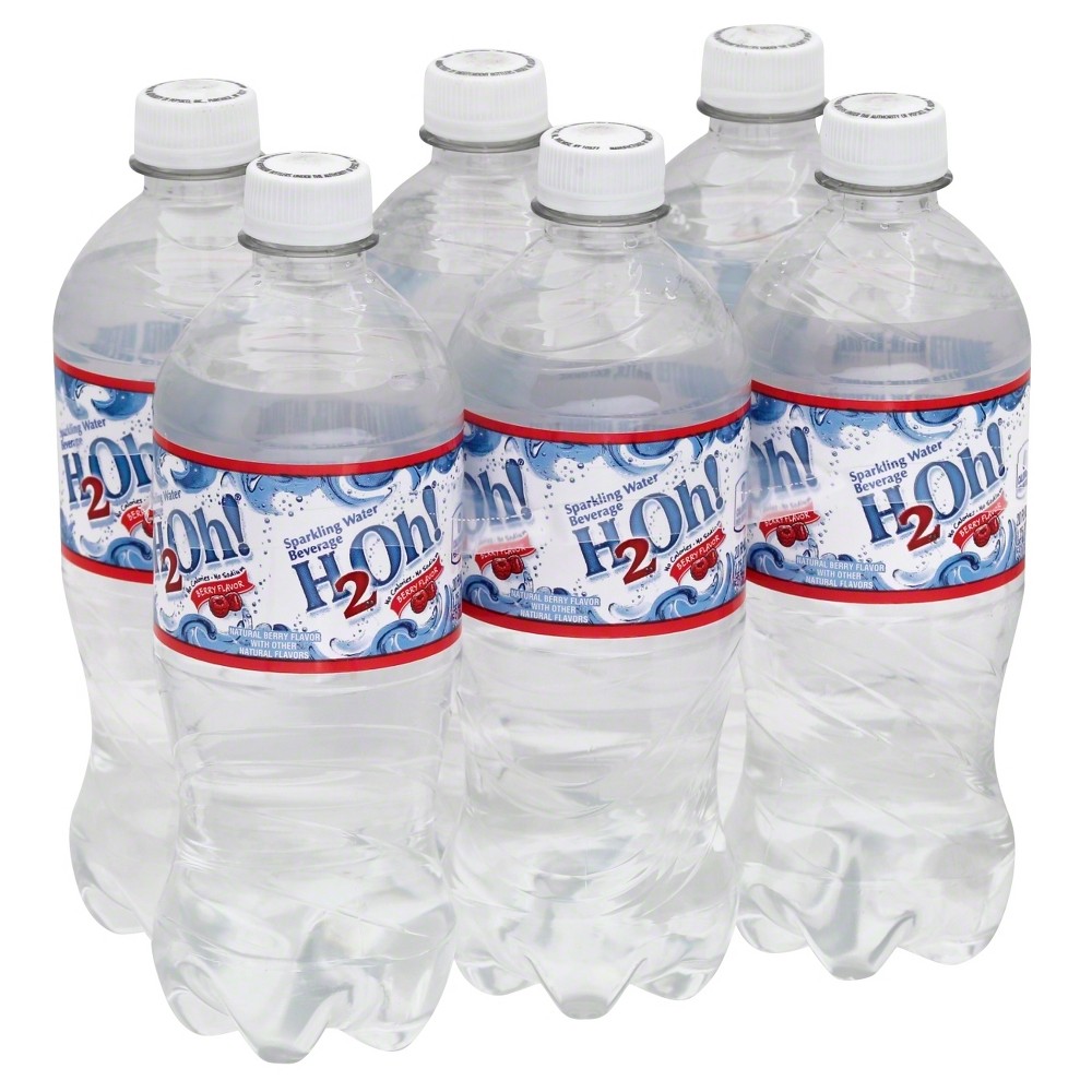 H2Oh! Berry Sparkling Water Beverage - 6pk/20 Fl Oz Bottles