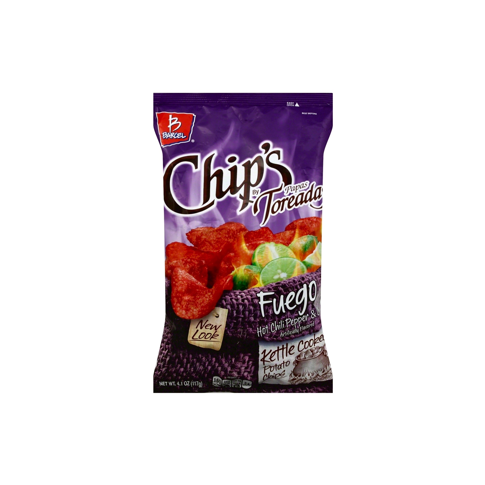 Takis Kettlez Fuego Hot Chili Pepper & Lime Kettle-Cooked Potato Chips, 8 Oz | CVS thumbnail