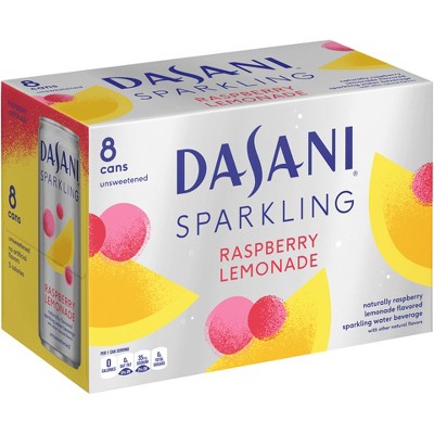 Dasani Sparkling Raspberry Lemonade - 8pk/12 Fl Oz Cans thumbnail